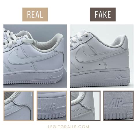 nike air force 1 82 fake vs real|air force 1 without metal.